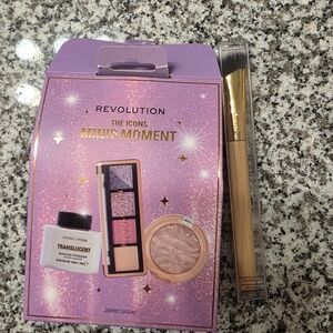 Revolution The Icons Minis Moment Makeup Set - Purple